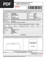 Registration No.:: Confirmation Page For Ctet - July 2013