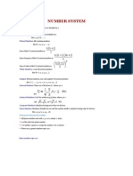 Number System: Classification of Numbers