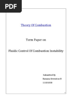 Theory of Combustion PDF