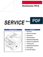 Xerox WorkCentre PE16 Service Manual