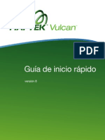 Vulcan 8 Quickstart Guide Spanish