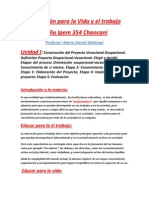 Formacion para La Vida y El Trabajo Apunte de Catedra