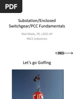 Substation Enclosed Switchgear PCC Fundamentals