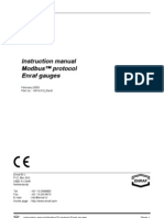 Instruction Manual Modbus Protocol Gauges