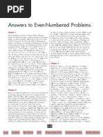 Chemistry Web-Book (Raymond Chang) Answers To Even-Numbered Problems