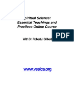 Spiritual Science, Essential Teachings and Practices Online Course