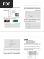 NOTE 2. Keypad Input: P0 P1 P2 P3 P8 P9 0 4 8 12