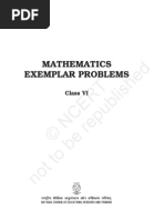 © Ncert Not To Be Republished: Mathematics Exemplar Problems