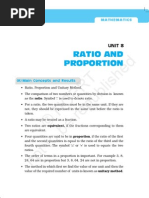 © Ncert Not To Be Republished: Ratio and Proportion