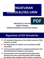 Kuliah 3. Pengaturan Osmolalitas Urin
