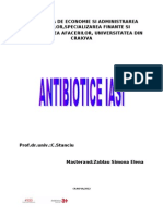 Proiect Antibiotice Iasi