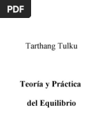 Tulku, Tarthang - Teoría y Práctica Del Equilibrio (Doc)