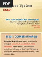 Chapter 1-Introduction To Database System