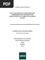 Tesis Doctoral, Lacan PDF