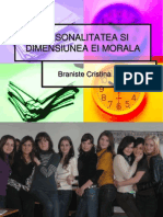 Personalitatea Si Dimensiunea Ei Morala