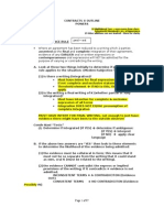 Detailed Contracts II Outline - Powers - Spring 2011