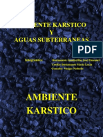 Ambiente Karstico y Subterraneo