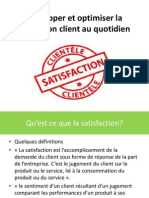 Developper Et Optimiser La Satisfaction Client Au Quotidien