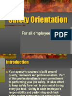 Safety Orientation