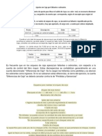 Ajustes en Caja Por Faltante o Sobrante