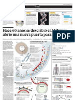 Hace 60 Años Se Describió El ADN y Se Abrió Una Nueva Puerta para La Ciencia