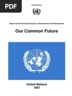 Our Common Future-Brundtland Report 1987