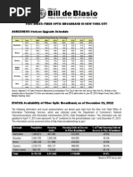 Fact Sheet On Fiber-Optic Broadband Availability