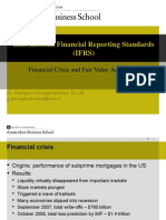 Financial Crisis and Fair Value Accounting