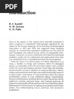 1980 Introduction. in Nutritional Anthropology