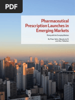 Monitor Pharma Prescription Launches in Emerging Markets 083112