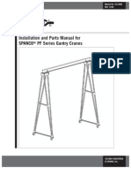 SPANCO PFseries Gantry Instparts Manual 103 0003