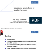 Basics and Applications of Induction Furnaces