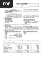 Hay Grant Application