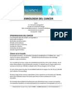 Epidemiologia Del Cancer