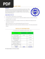 Provident Fund Act 1952: Objective