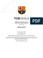 FCBEscola Coaches Seminar - Day 2