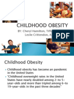 Childhood Obesity 1 PPT Presentation