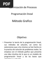 Programación Lineal