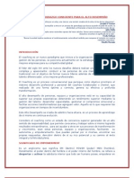 Coaching y Liderazgo Consciente para El Alto Desempeño