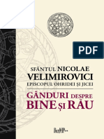 SF Nicolae Velimirovici Ganduri Despre Bine Si Rau