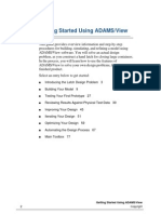 MSC Adams Tutorial