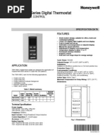 T6811/6812 Series Digital Thermostat: 2-Pipe Fan Coil Control