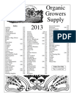 Organic Growers Supply 2013 Catalog Highres