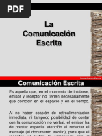 Comunicacion Escrita