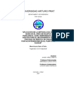 Metodología Seis Sigma en El Proceso de Servicio de Grúas Portacontenedores