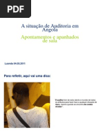 Auditoria em Angola (Evolução - Histórica)