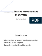 Classification and Nomenclature of Enzymes