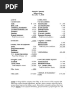 Balance Sheet