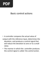 7 Basic Control Actions