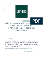 Tarea #4 Marco Teorico Educomunicacion